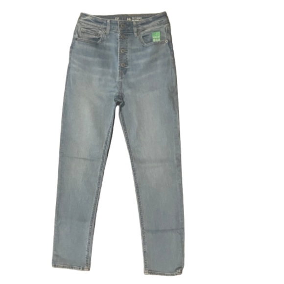 🆕 RESERVED XMS Gap Kids Teen Girls Sky High Rise Skinny Ankle Jeans Wash well - Picture 6 of 12